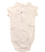A White Short Sleeve Bodysuits from Jacadi in size 6-12M for girl. (Back View)