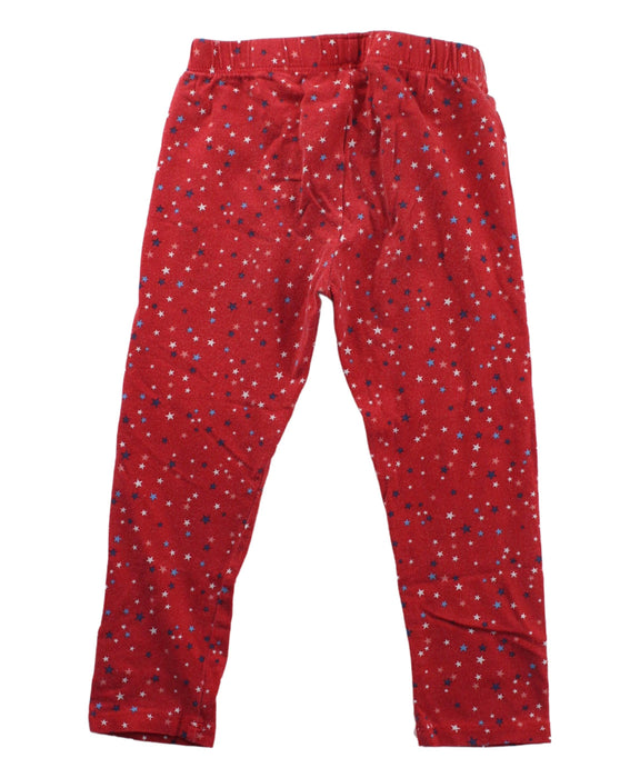 A Red Leggings from Mayoral in size 3T for girl. (Back View)