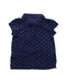 A Blue Short Sleeve Polos from Tommy Hilfiger in size 3T for girl. (Back View)
