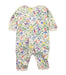 A Green Long Sleeve Jumpsuits from Petit Bateau in size 3-6M for girl. (Back View)