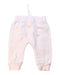 A Pink Sweatpants from Seed in size 3-6M for girl. (Back View)