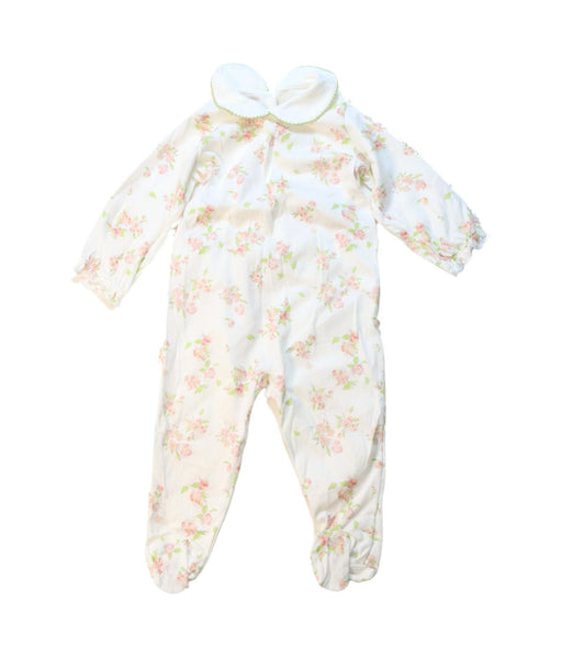 A Multicolour Onesies from Petit Bateau in size 3-6M for girl. (Front View)