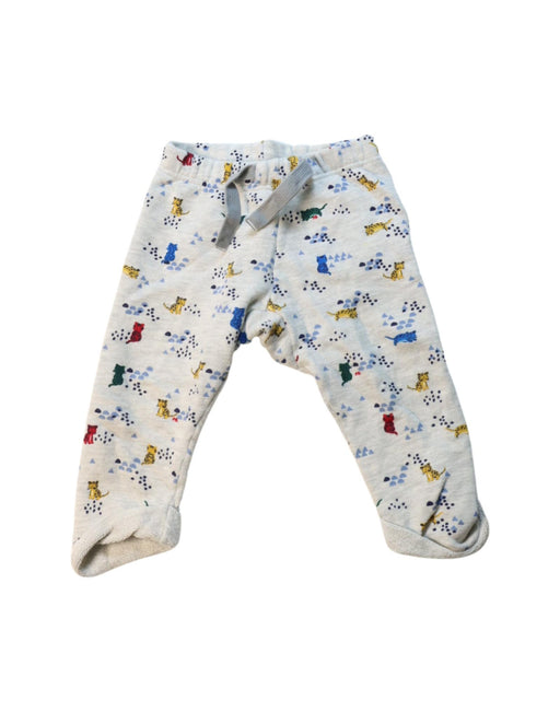 A Multicolour Casual Pants from Petit Bateau in size 6-12M for neutral. (Front View)