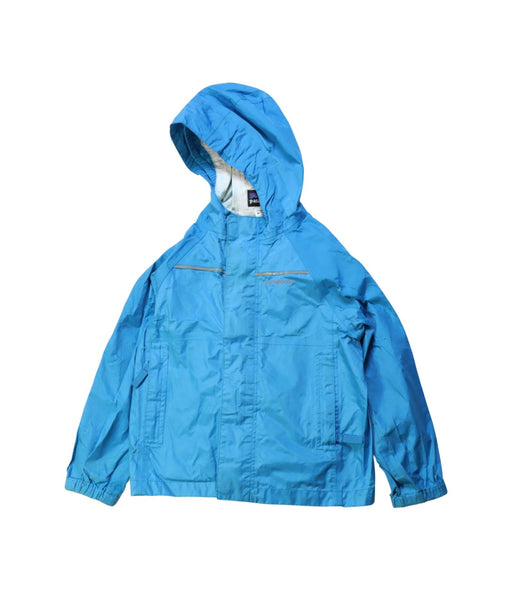 A Blue Lightweight Jackets from Patagonia in size 3T for boy. (Front View)