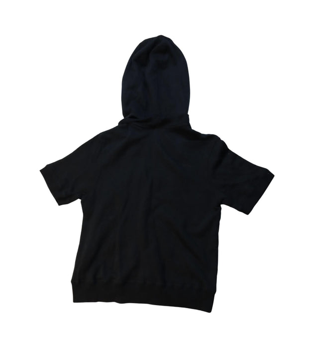 A Black Zippered Sweatshirts from Comme Ca Ism in size 7Y for neutral. (Back View)