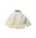 A Ivory Puffer/Quilted Jackets from Burberry in size 6-12M for girl. (Back View)