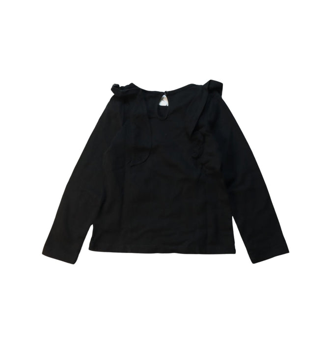 A Black Long Sleeve Tops from Janie & Jack in size 3T for girl. (Back View)