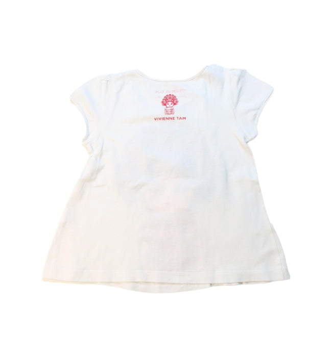 A Multicolour Short Sleeve T Shirts from Vivienne Tam in size 2T for girl. (Back View)