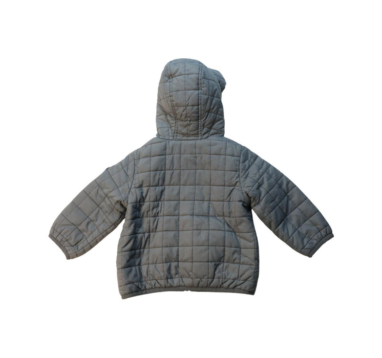 A Multicolour Puffer/Quilted Jackets from Petit Bateau in size 6-12M for neutral. (Back View)
