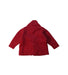 A Red Cardigans from Petit Bateau in size 6-12M for girl. (Back View)