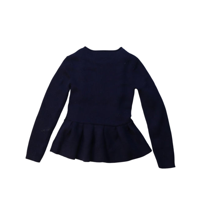 A Navy Knit Sweaters from Nicholas & Bears in size 3T for girl. (Back View)