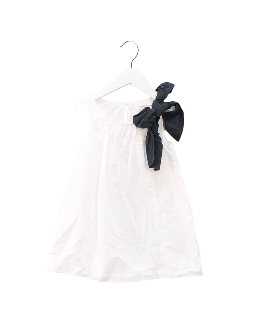 A White Sleeveless Dresses from Country Road in size 2T for girl. (Front View)