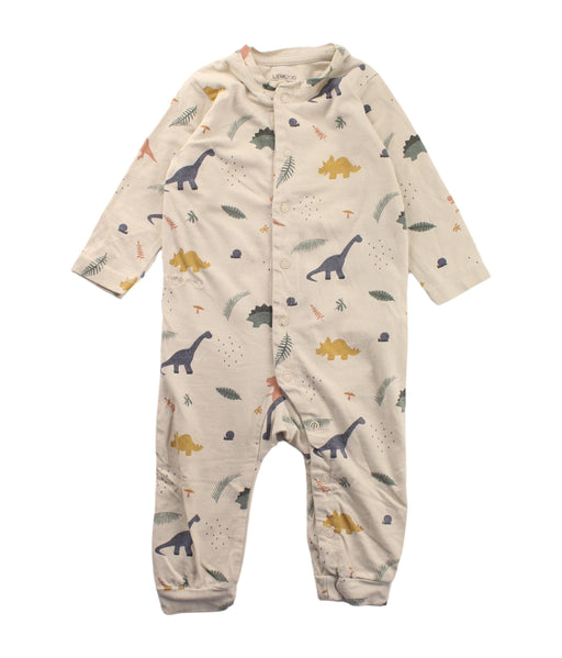A Beige Long Sleeve Jumpsuits from Liewood in size 3-6M for boy. (Front View)