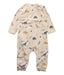 A Beige Long Sleeve Jumpsuits from Liewood in size 3-6M for boy. (Back View)