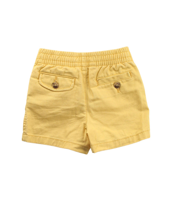 A Yellow Shorts from Ralph Lauren in size 6-12M for boy. (Back View)
