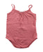 A Pink Sleeveless Bodysuits from Bonpoint in size 12-18M for girl. (Front View)