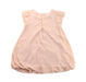 A Peach Short Sleeve Dresses from Kingkow in size 4T for girl. (Back View)