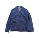 A Blue Zippered Sweatshirts from Petit Main in size 4T for boy. (Front View)