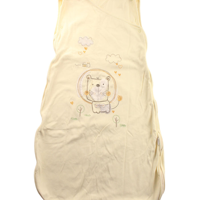 A Yellow Sleepsacs from Mides in size 6-12M for girl. (Front View)
