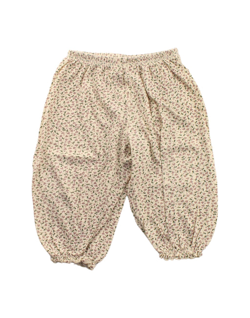 A Beige Sweatpants from Konges Sløjd in size 6-12M for girl. (Front View)