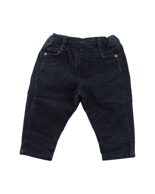A Black Casual Pants from Tartine et Chocolat in size 3-6M for boy. (Front View)