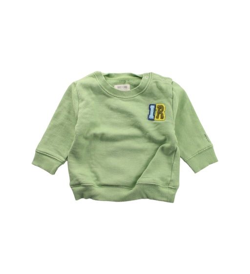 A Green Pants Sets from HART + LAND in size 6-12M for boy. (Front View)