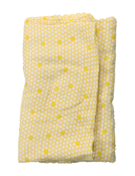 A Yellow Swaddles from Malabar Baby in size O/S for neutral. (Back View)