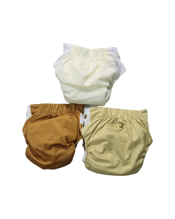 A Multicolour Cloth Diapers from Just Peachy in size 3T for neutral. (Back View)