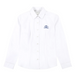 A White Long Sleeve Shirts from ECF Saint Too Canaan College in size 12Y for girl. (Front View)