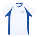 A Blue Short Sleeve T Shirts from ECF Saint Too Canaan College in size 10Y for neutral. (Front View)