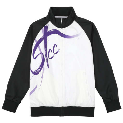 A Multicolour Lightweight Jackets from ECF Saint Too Canaan College in size 10Y for neutral. (Front View)