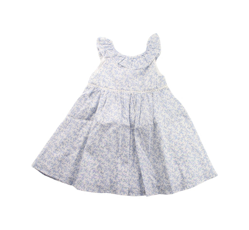 A Purple Dress Sets from The Little White Company in size 12-18M for girl. (Front View)