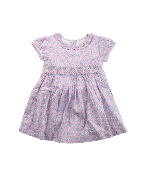 A Blue Dress Sets from The Little White Company in size 12-18M for girl. (Front View)