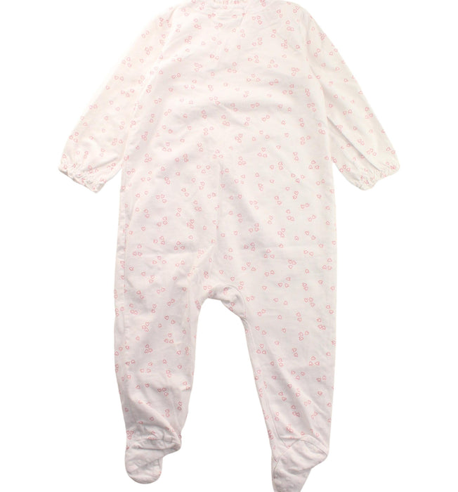 A Pink Onesies from The Little White Company in size 12-18M for girl. (Back View)