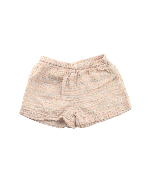 A Pink Shorts from Bonton in size 2T for girl. (Front View)