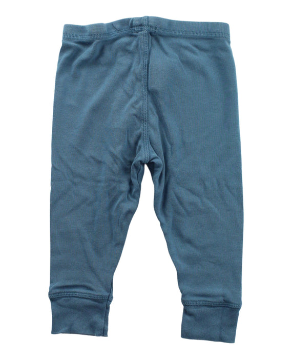 A Blue Sweatpants from Bonton in size 6-12M for boy. (Back View)