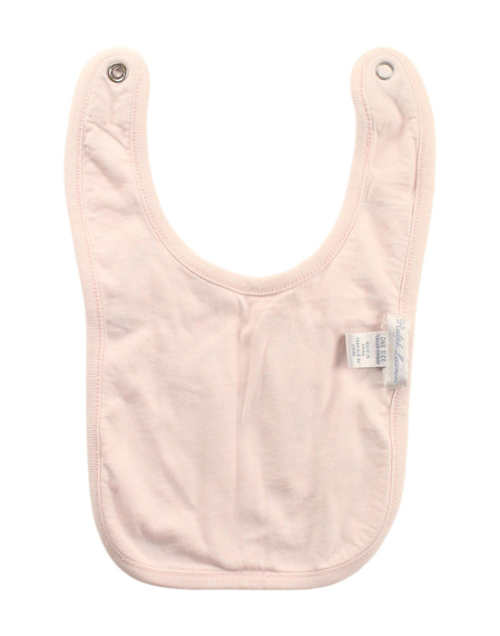A White Bibs from Ralph Lauren in size O/S for girl. (Back View)