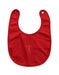 A Red Bibs from Ferrari in size 3-6M for neutral. (Front View)