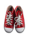 A Red Sneakers from Converse in size 4T for neutral. (Back View)