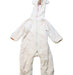 A White Snowsuits from Miki House in size 6-12M for neutral. (Front View)