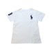 A White Short Sleeve T Shirts from Polo Ralph Lauren in size 4T for boy. (Front View)