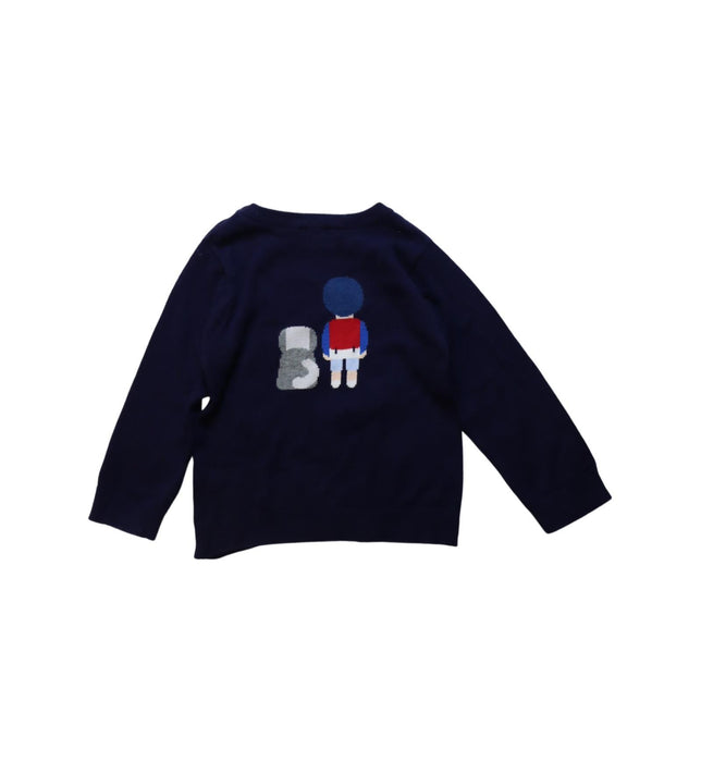 A Multicolour Knit Sweaters from Jacadi in size 2T for boy. (Back View)