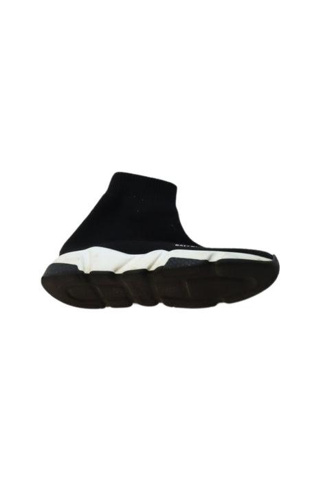 A Black Sneakers from Balenciaga in size 3T for neutral. (Front View)
