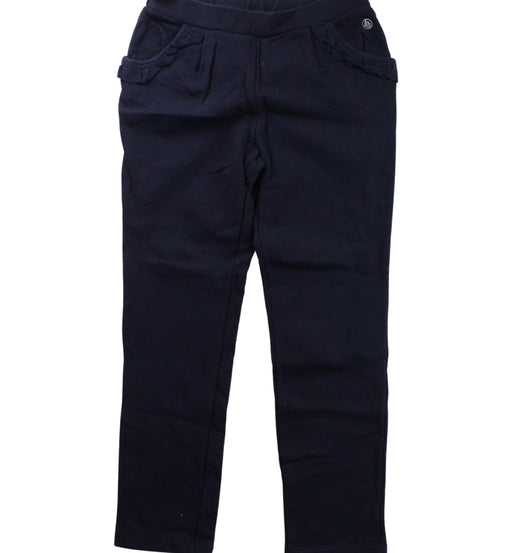 A Blue Casual Pants from Petit Bateau in size 8Y for girl. (Front View)