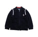 A Navy Zippered Sweatshirts from Jacadi in size 6T for boy. (Front View)