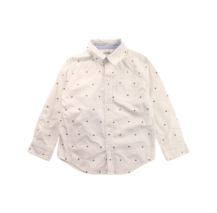 A White Long Sleeve Shirts from Janie & Jack x Rachel Zoe in size 3T for boy. (Front View)