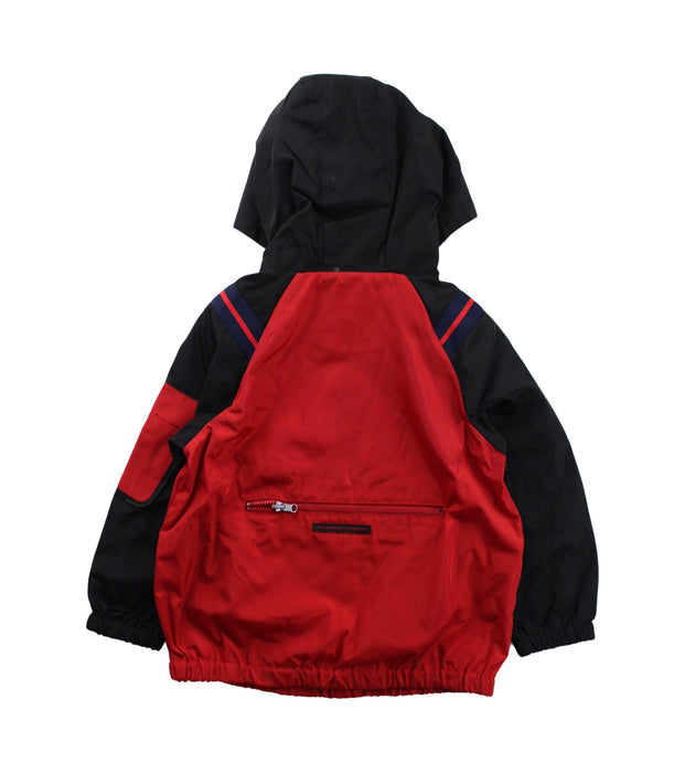 A Black Lightweight Jackets from Ferrari in size 3T for boy. (Back View)