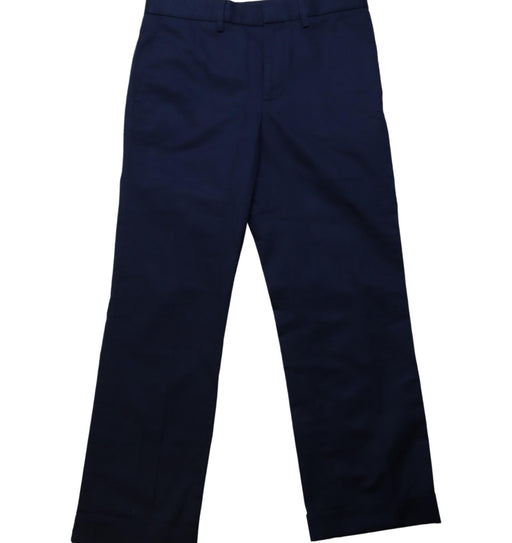 A Navy Dress Pants from Crewcuts in size 8Y for boy. (Front View)