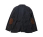 A Black Lightweight Jackets from Crewcuts in size 6T for boy. (Back View)