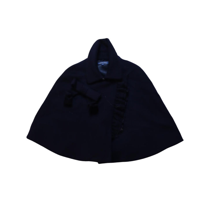 A Navy Capes & Ponchos from Nicholas & Bears in size 4T for girl. (Front View)